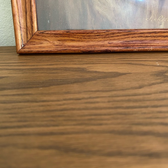 Lithography print “Come Unto Me” vintage 1967 by J. Reed framed l 11” by 14” - Picture 2 of 4